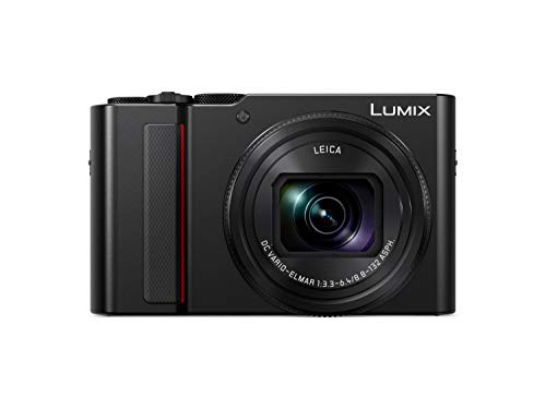Panasonic Lumix DC TZ200EG-K Cámara Compacta Premium de 20.1MP, Sensor de 1", Objetivo F3.3 - 6.4 / Multistage Iris Diaphragm F3.3 - 8.0 (W), F6.4 - 8.0 (T), Zoom 15X, 4K, Wifi, Bluetooth, RAW, Negro