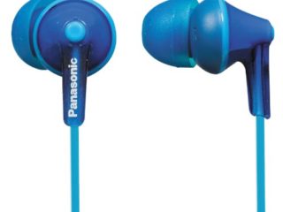 Panasonic RP-HJE125E-A Auriculares Boton con Cable In-Ear (Headphone Sonido Estéreo para Móvil, MP3/MP4, Diseño de Ajuste Cómodo, Imán Neodimio 9mm, Presión de Sonido de 97 dB), Color Azul, 17