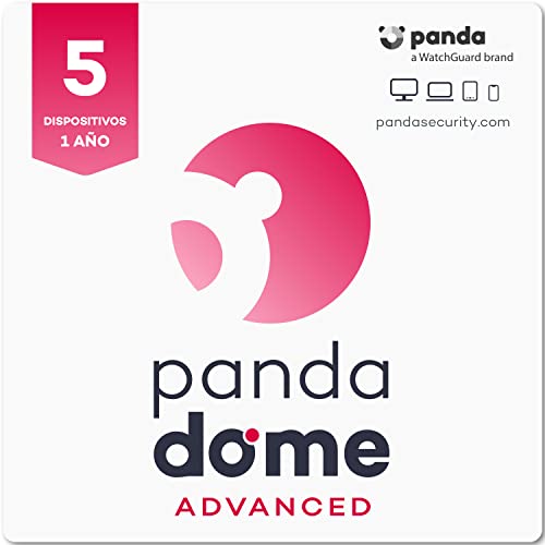 Panda Dome Advanced 2022 – Software Antivirus | 5 Dispositivos | 1 año | VPN | Protección contra Ransomware | Control Parental para Niños | Navegación y Banca Segura | Localización y Bloqueo Antirrobo