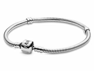 Pandora 59702-23HV - Pulsera de mujer de plata de ley, 23 cm