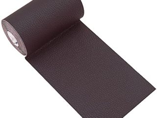 Panngu ReparacióN De Cuero Parches, Autoadhesivo Parche De Cuero - para Asiento de Coche, Muebles, Chaqueta, Sofá, Mochila, Rasgaduras, Manchas. 7,6 x 152 cm (Marrón ​