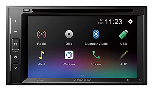 Pantalla 2 DIN de 6,2" con CD y Bluetooth de Pioneer