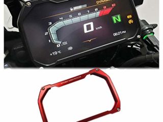 para BMW R1200GS R1250GS R1250RS F850GS F750GS F900XR F900R S1000RR S1000XR Cubierta Protectora de Pantalla para Marco de Motocicleta (Rojo)