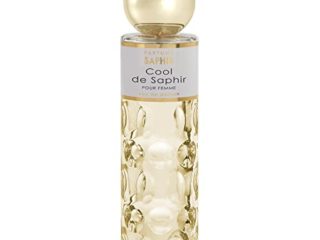 PARFUMS SAPHIR Cool - Eau de Parfum con Vaporizador para Mujer, Fresh, 200 Mililitros