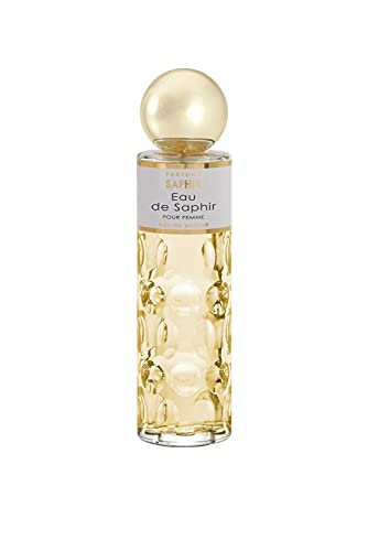 PARFUMS SAPHIR Eau de Saphir - Eau de Parfum con vaporizador para Mujer - 200 ml