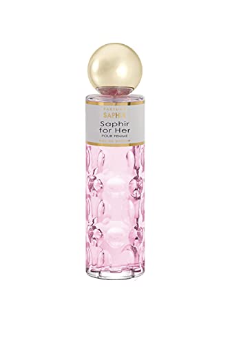 PARFUMS SAPHIR For Her - Eau de Parfum con vaporizador para Mujer - 200 ml