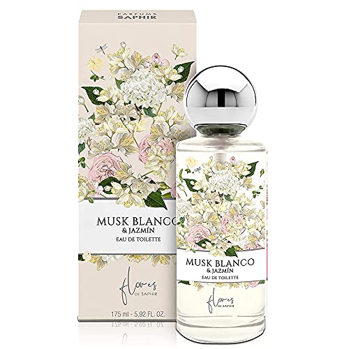 PARFUMS SAPHIR Frasco Flores De Saphir Musk Blanco & Jazmí, 175 ml