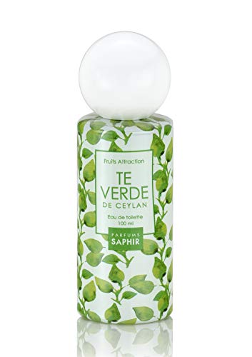 PARFUMS SAPHIR Fruit Attraction Té Verde - Eau de Toilette para Mujeres - 100 ml