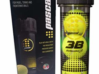 PASCAL BOX 3B - El único Sistema Inflador Completo y de Alta Precisión para pelotas de pádel, tenis y frontenis. Juega con pelotas con bote perfecto durante toda su vida útil real. Disfruta, ahorra, protege el medio ambiente y evita lesiones.