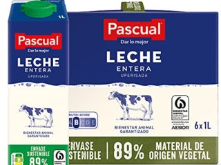 Pascual – Leche Entera Bienestar Animal – 6 x 1L