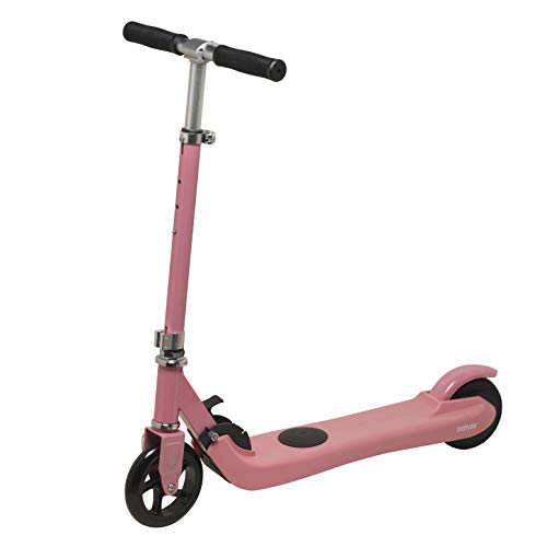 Patinete Eléctrico Infantil  Denver SCK-5310PINK. Motor de 100W. Batería Recargable de 2000 mAh. Plegable. Velocidad hasta 12 km/h. Recorrido de hasta 6 km por Carga. Color Rosa