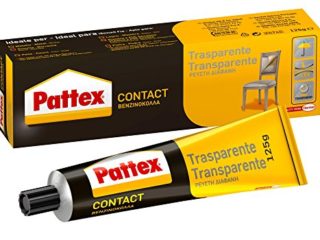 Pattex Cola de contacto, para trabajos de bricolaje, color transparente, 125gr