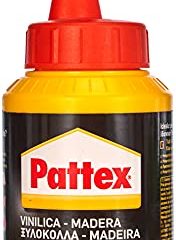 Pattex Cola para madera , de rápido secado y con un acabado transparente, 250 gr