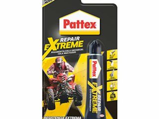 Pattex Repair Extreme, pegamento multiusos que no contrae, pegamento resistente a las vibraciones, pegamento extrafuerte para interiores y exteriores, 1 x 20 g, tubo