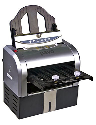 Pavo 8717448055821 - Plegadora (A4-A5, 60-130 gsm, capacidad 100 hojas), plateado