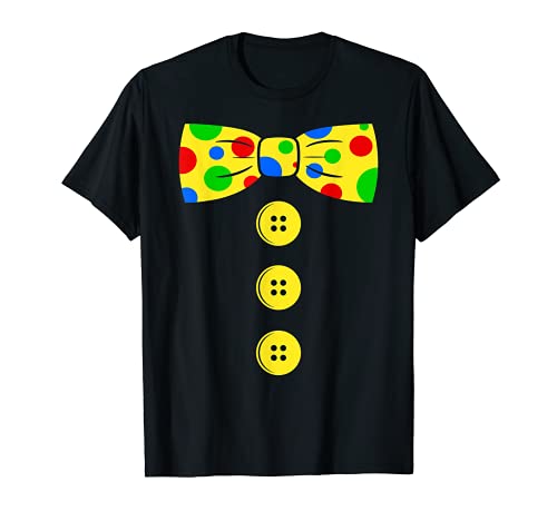 Payaso Big Bow Tie Divertido payaso hortera Clown Camiseta