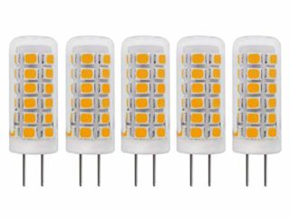 PB-Versand - Bombilla led (G4, 220 - 240 V CA, 2 W, 3000 K, equivalente a 20 W halógena, sin tensión de 12 V, 5 unidades)