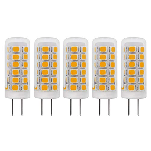 PB-Versand - Bombilla led (G4, 220 - 240 V CA, 2 W, 3000 K, equivalente a 20 W halógena, sin tensión de 12 V, 5 unidades)