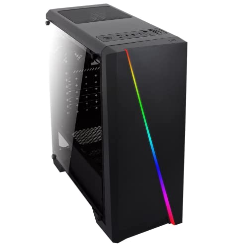 PC Gaming JOYBE, Ordenador Gaming Intel Gold 2/4 X 4.0 GHz • RAM 8 GB DDR4 • SSD 240 GB • Grafica Intel UHD 610 • WiFi • Windows 11 • pc Juegos, pc Gamer, pc sobremesa