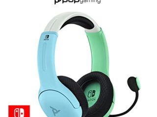 PDP - Auriculares LVL40 Stereo Nintendo Switch Azul y Verde (Nintendo Switch)