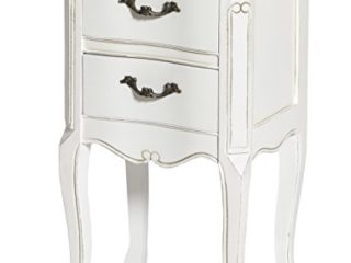 PEÑA VARGAS Trendecor - Mesitas de Noche Clásicas - Mesita de Noche Marsella 2 Cajones (40x30x67)