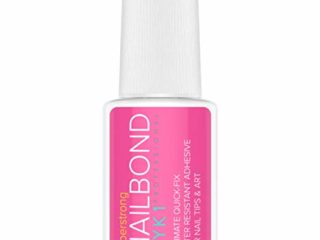 Pegamento Uñas Postizas Super Fuerte Para Uñas Acrílicas, Tips De Uñas Y Uñas A Presión (8ml) Nail Bond Pegamento Uñas Acrilicas Con Pincel Para Tips Uñas - Antihongos Pegamento Para Uñas