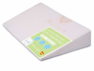 PEKITAS Almohada Cojín Cuña Inclinada Para Adulto Antireflujo Piernas Funda Lavable AloeVera Fabricado En España (110 cm Ancho - 15° Inclinación)…