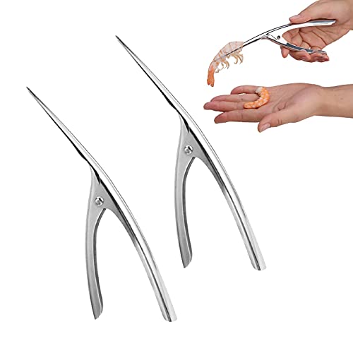 Pelador Camarones Acero Inoxidable Herramientas Pelar Camarones Camarones Pelados Herramientas Cocina Pelar Camarones FáCil Y RáPido,Pinzas Herramientas Alta Calidad,MáQuina Peladora Camarones