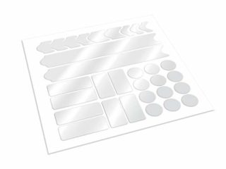Película Protectora de 28 Piezas para el Cuadro de la Bicicleta Pegatina Protección MTB BMX Cadena Película de protección de Pintura K099 K100