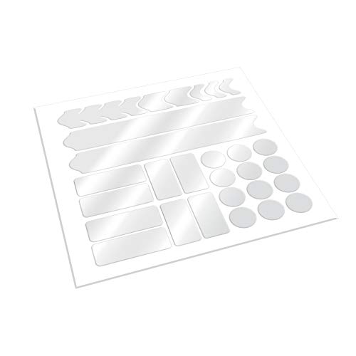Película Protectora de 28 Piezas para el Cuadro de la Bicicleta Pegatina Protección MTB BMX Cadena Película de protección de Pintura K099 K100