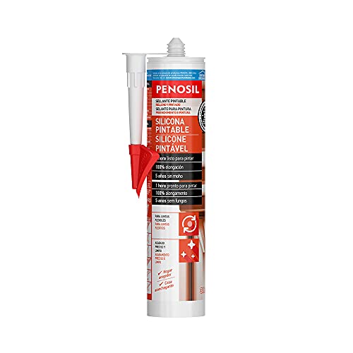 Penosil Silicona pintable - 300 ml. - Blanco