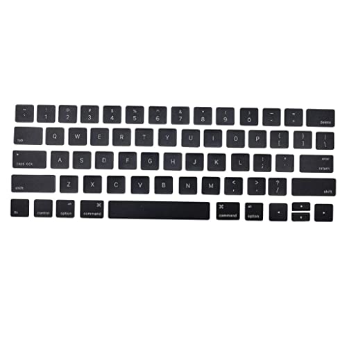 perfk Keycap Tapa de Reemplazo de Teclas de Teclado, Tapa Protectora de Teclado KeyCaps para Macbook Pro 13 A1706