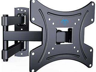 PERLESMITH Soporte de Pared para TV Articulado Inclinable Y Giratorio para 13-42 Pulgadas Monitor Y Televisores - Soporte De TV hasta 20kg, Máx. VESA 200x200mm