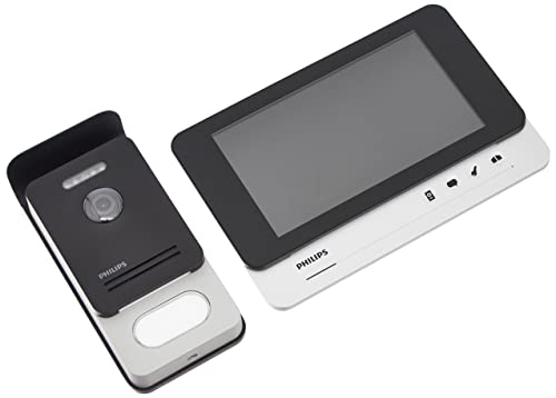 Philips 531019 Videoportero, Negro, 7"