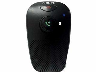 Philips Accesorio para Coche CAB22/00 - Manos Libres Portátil - Música - Llamadas, Mono, A2DP, AVRCP, 10 m, USB, Inalámbrico, Multipunto, Negro