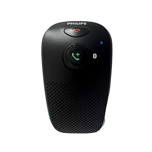 Philips Accesorio para Coche CAB22/00 - Manos Libres Portátil - Música - Llamadas, Mono, A2DP, AVRCP, 10 m, USB, Inalámbrico, Multipunto, Negro