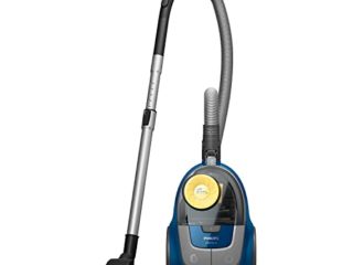 Philips Aspirador sin Bolsa Serie 2000 XB2125/09- Aspirador sin Bolsa, tecnologia PowerCyclone 4, 850w, Filtro Super Clean Air, Cepillo Multiuso, diseño Compacto y Ligero, Largo Alcance 9m, Azul