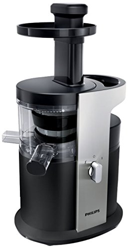 Philips Avance Collection Licuadora por presión HR1880/01 - Exprimidor (Exprimidor, Negro, Plata, 1,5 L, 1,5 m, 1,5 L, De plástico)