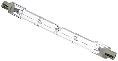 Philips Bombilla linear, luz blanca cálida, 120 W, R7s, 2250 lm, bajo consumo