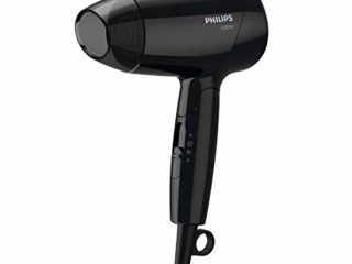 Philips Cura dei capelli Bhc00/0 Drycare Essentialcare Secador Compacto, Potencia 1200 W, Negro