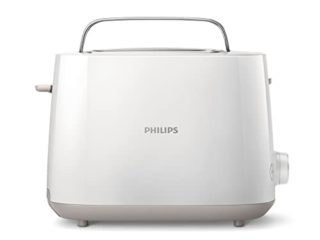 Philips Daily HD2581/00 -Tostador 830 W, Doble Ranura, Color Blanco
