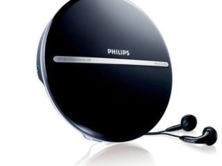 Philips EXP2546/12 - Reproductor CD portátil, Negro
