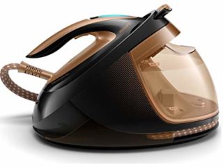Philips gc9682/80 Perfect Care Elite Plus plancha al vapor, dynamiq Sensor, 8 bar, 1.8 L, 2700 W, Cobre/Negro