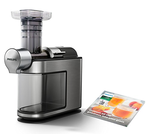 Philips Licuadora por Presión - 200W, 1L, Aplicación de Recetas NutriU, Orificio Grande, QuickClean (HR1949/20)