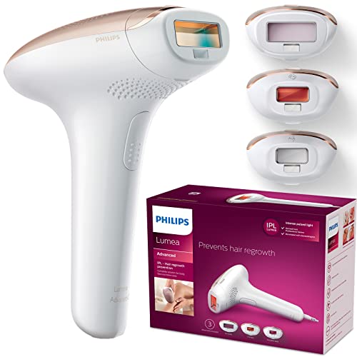 Philips Lumea Advanced IPL - Dispositivo de depilación para cuerpo, cara y línea del bikini (modelo SC1999/00)