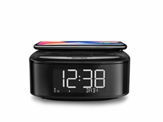 Philips R7705/10 Radiodespertador Radio Dab+/FM (Bluetooth, Alarma Dual, Temporizador, Sincronización Automática de la Hora, Batería de Reserva, Cargador de Teléfono Inalámbrico)