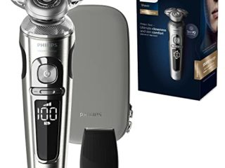Philips Series 9000 Prestige SP9820/12 - Afeitadora eléctrica, con recortador de precisión SmartClick amovible