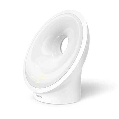 Philips Wake-up Light HF3651/01 Despertador de luz natural, múltiples luces y sonidos, luz de medianoche y radio FM, con cargador móvil, Plástico, Blanco, 12 x 19 x 19 cm, 1 kilogramo