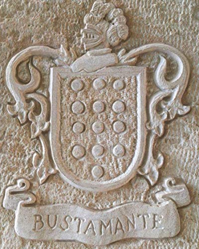 piedra de fachada con escudo heráldico