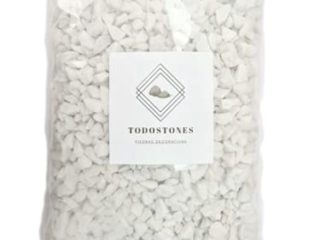 piedra Grava Blanca (99%) Blanco Natural (10 Kg)